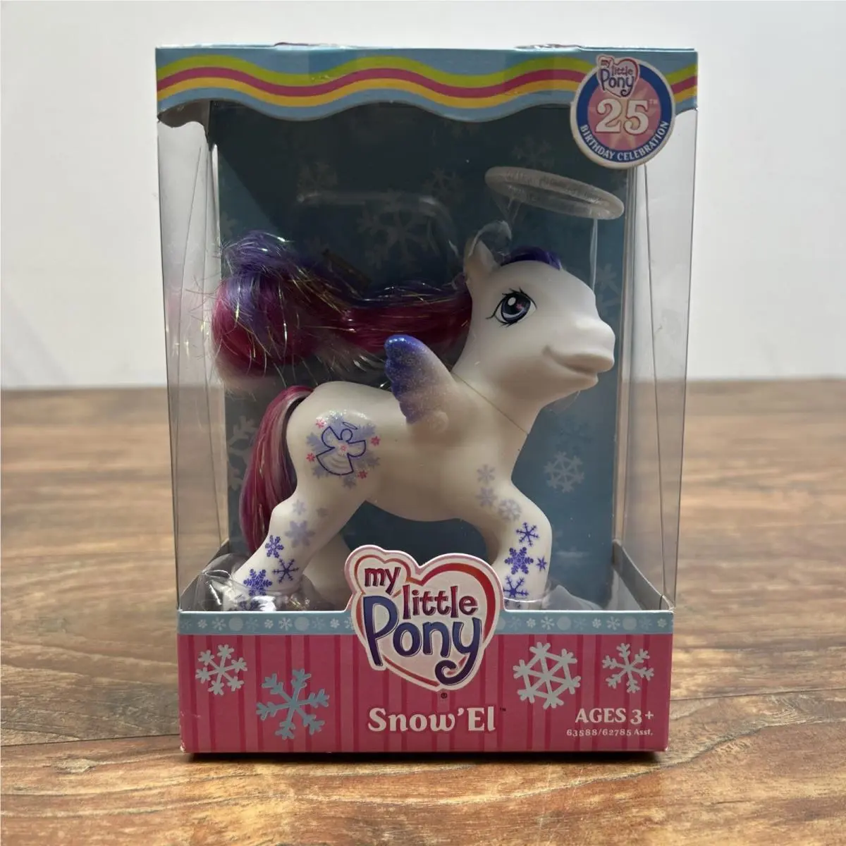 Hasbro My Little Pony 25th Birthday Snow El 2007 Winter Holiday