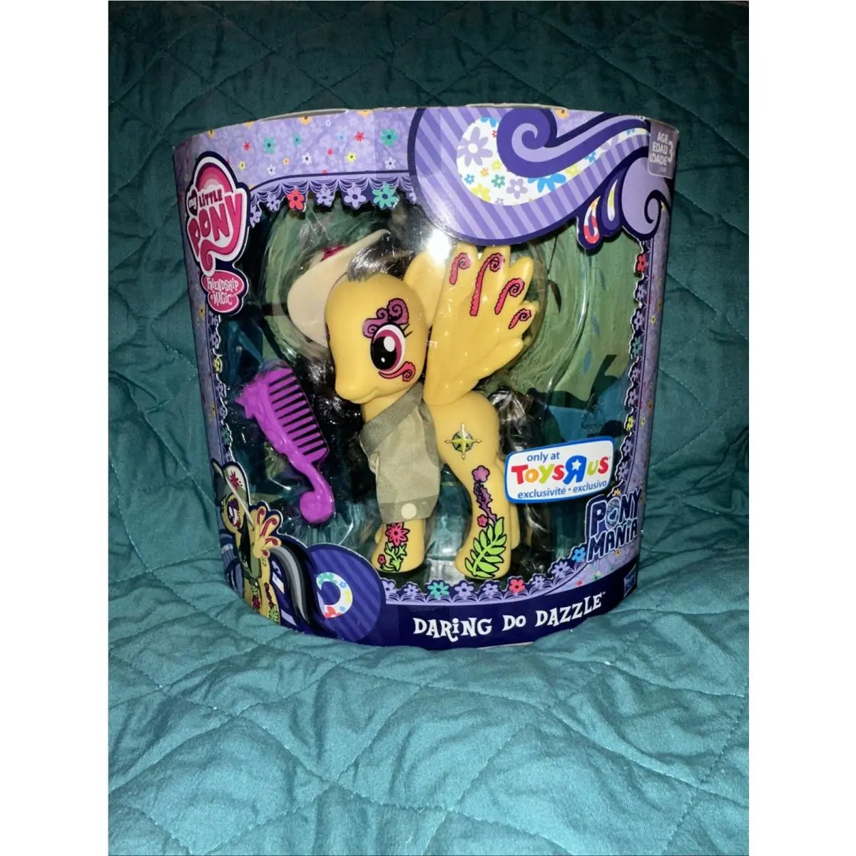 My Little Pony Daring Do Toys R Us Exclusive Fashion Style Mib G4 Fim