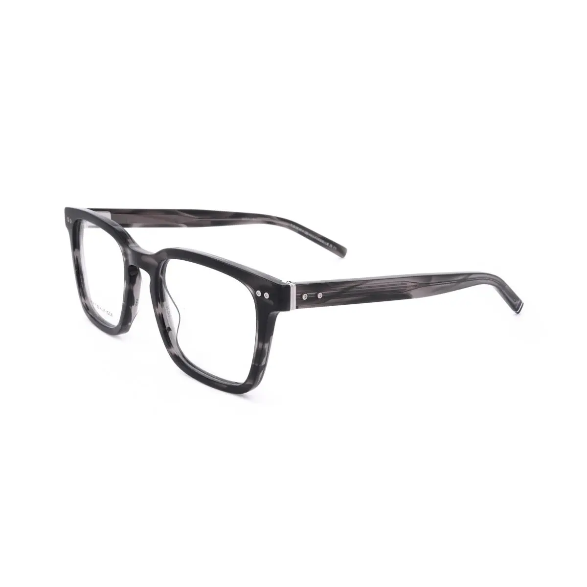 Tommy Hilfiger Men`s 52mm Grey Horn Eyeglasses TH2034-2W8-52