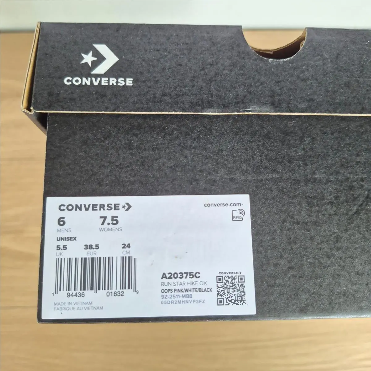 Converse shoes - Converse Run Star Hike - Run Star Hike - A20375C - Pink (UPC: 194436016312) 6