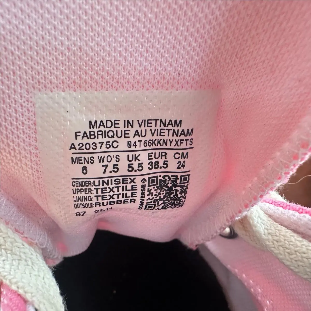 Converse shoes - Converse Run Star Hike - Run Star Hike - A20375C - Pink (UPC: 194436016312) 7