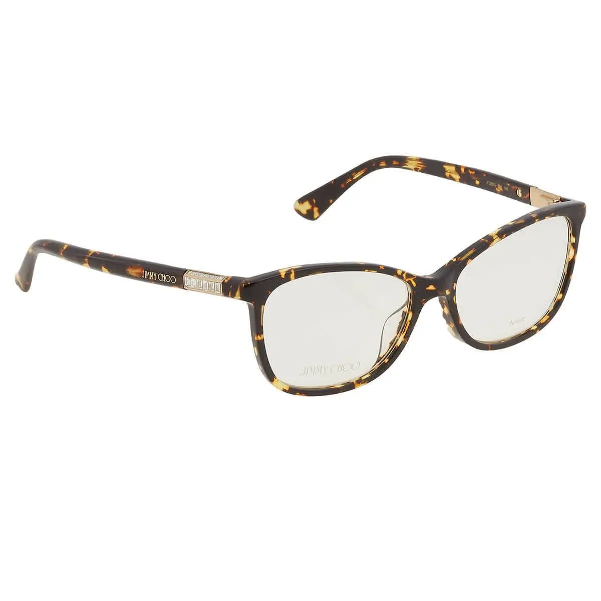 Jimmy Choo Demo Rectangular Ladies Eyeglasses JC282/G 0086 55 JC282/G 0086 55