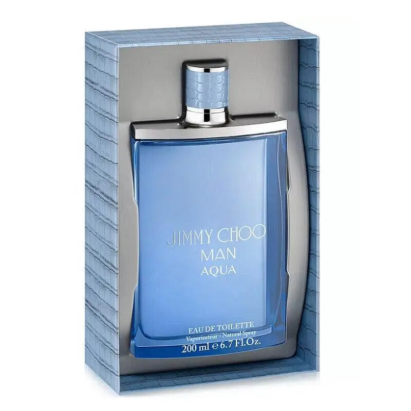 Man Aqua Men 6.7 6.8 oz 200 ml Eau De Toilette Spray by Jimmy Choo