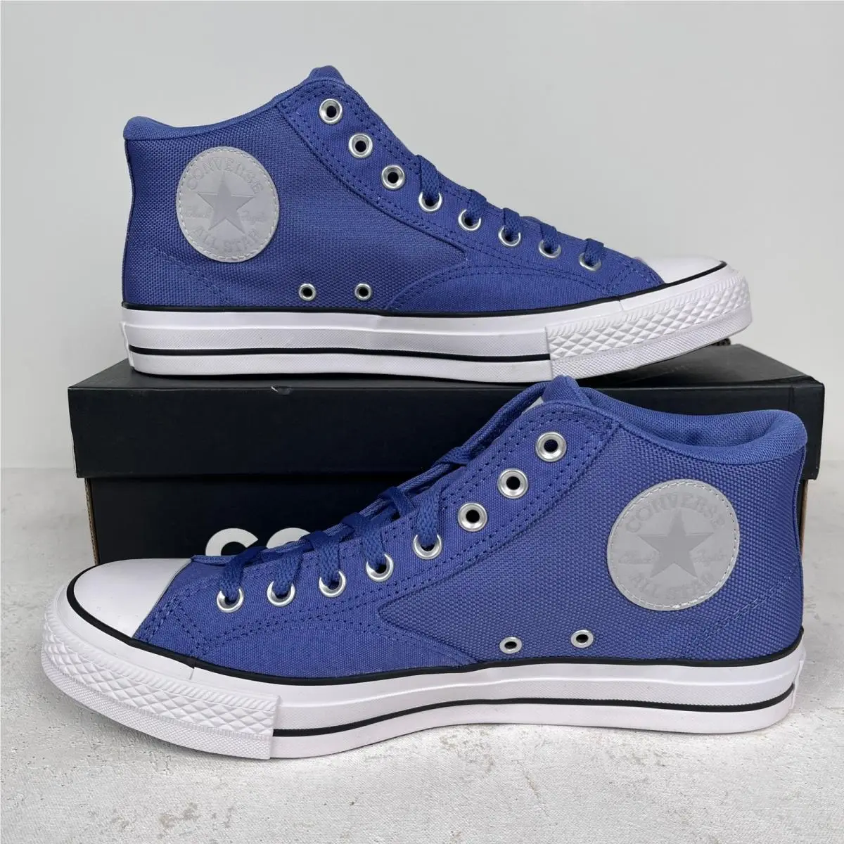 Converse Ctas Malden Street Mid Blue Mens Size 12 Sneakers A16846F Indigo Storm