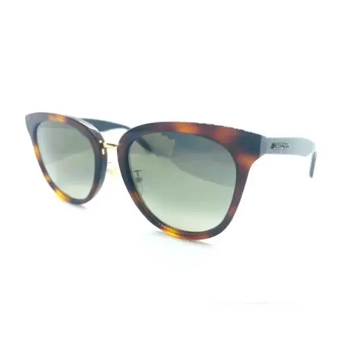 Jimmy Choo Cade/f/s Ocy FQ Havana Cml Glitter-gray SF Gold Sunglasses 55MM
