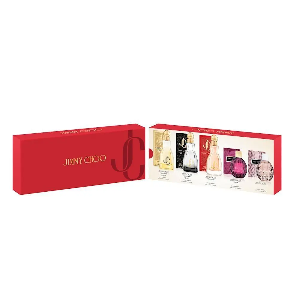 5 Pcs Mini Set  Fever I Want Choo Forever Le Parfum by Jimmy Choo