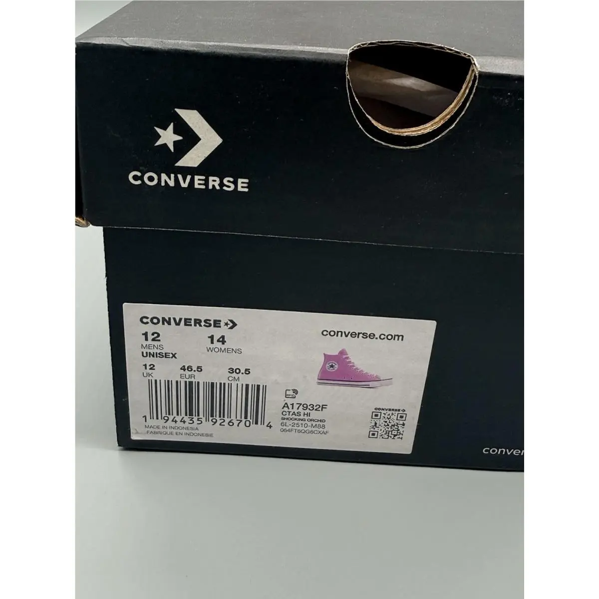 Converse shoes - Converse Chuck Taylor All Star Hi - A17932F - Shocking Orchid Pink 7