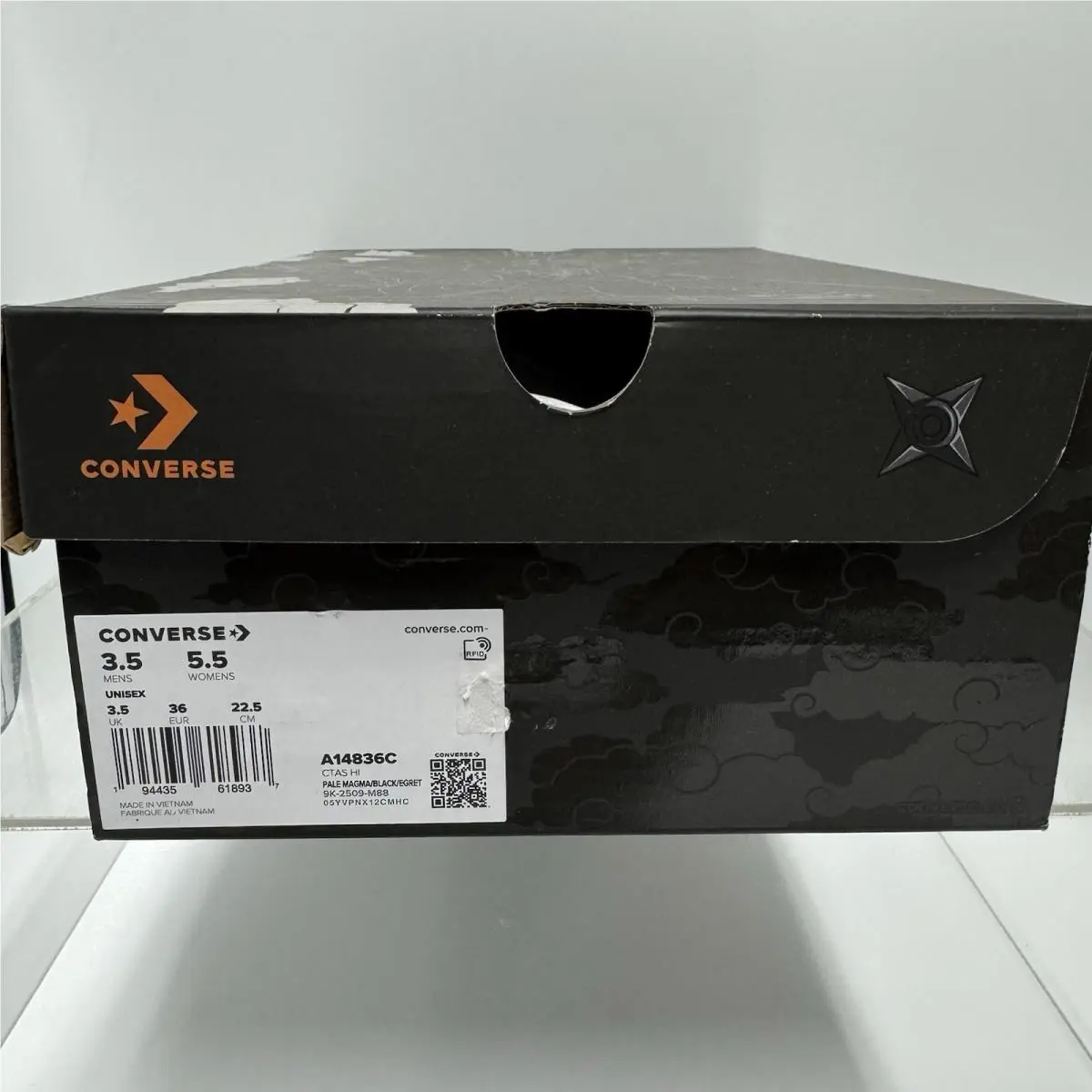 Converse shoes - Converse Chuck Taylor All Star Hi - A14836C - Orange 6