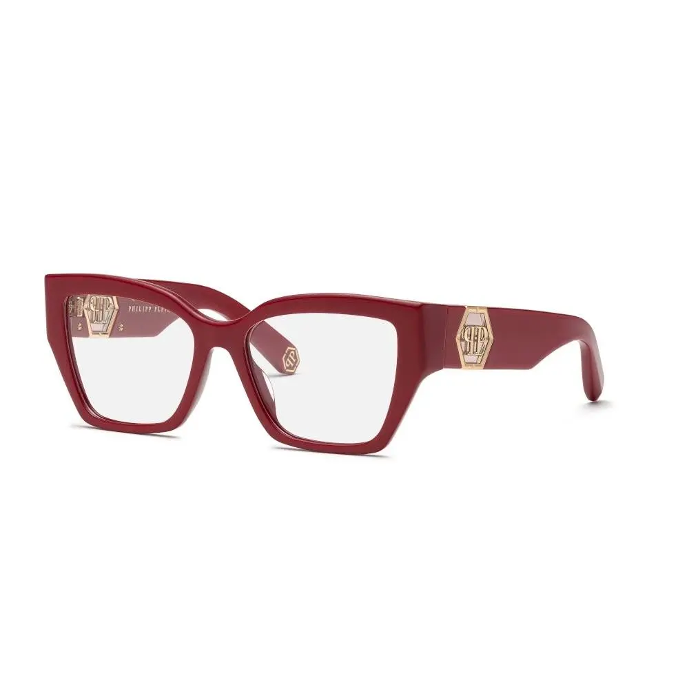 Women`s 54mm Bordeaux Eyeglasses VPP1645401CK by Philipp Plein
