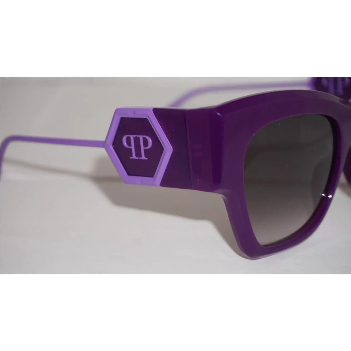 Phillipp Plein Sunglasses Plein Rose Venus Purple Grey SPP120 0875 53 22 135 by Philipp Plein