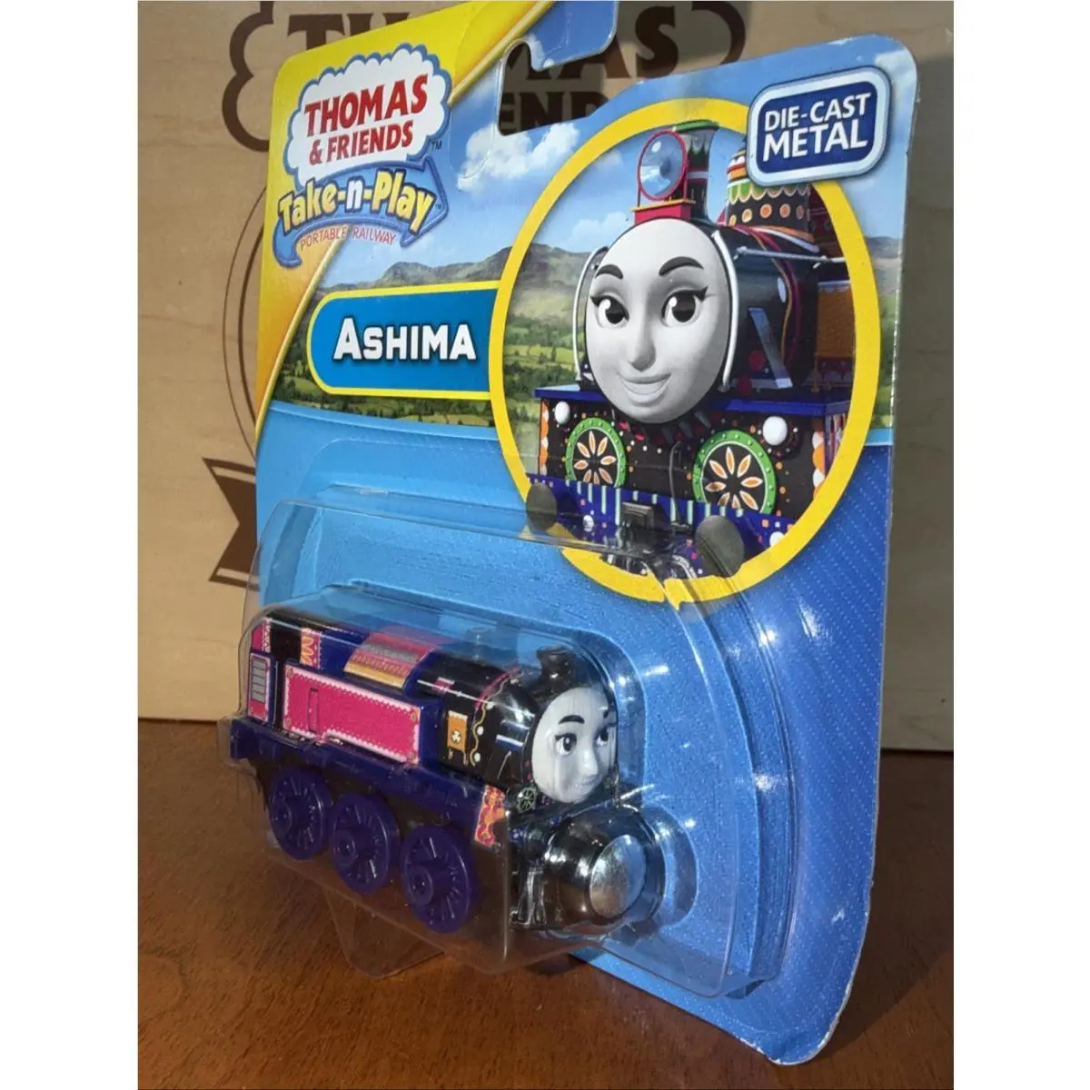 Ashima Thomas Friends Train Diecast Take N Play Along Fisher Price Round Mag