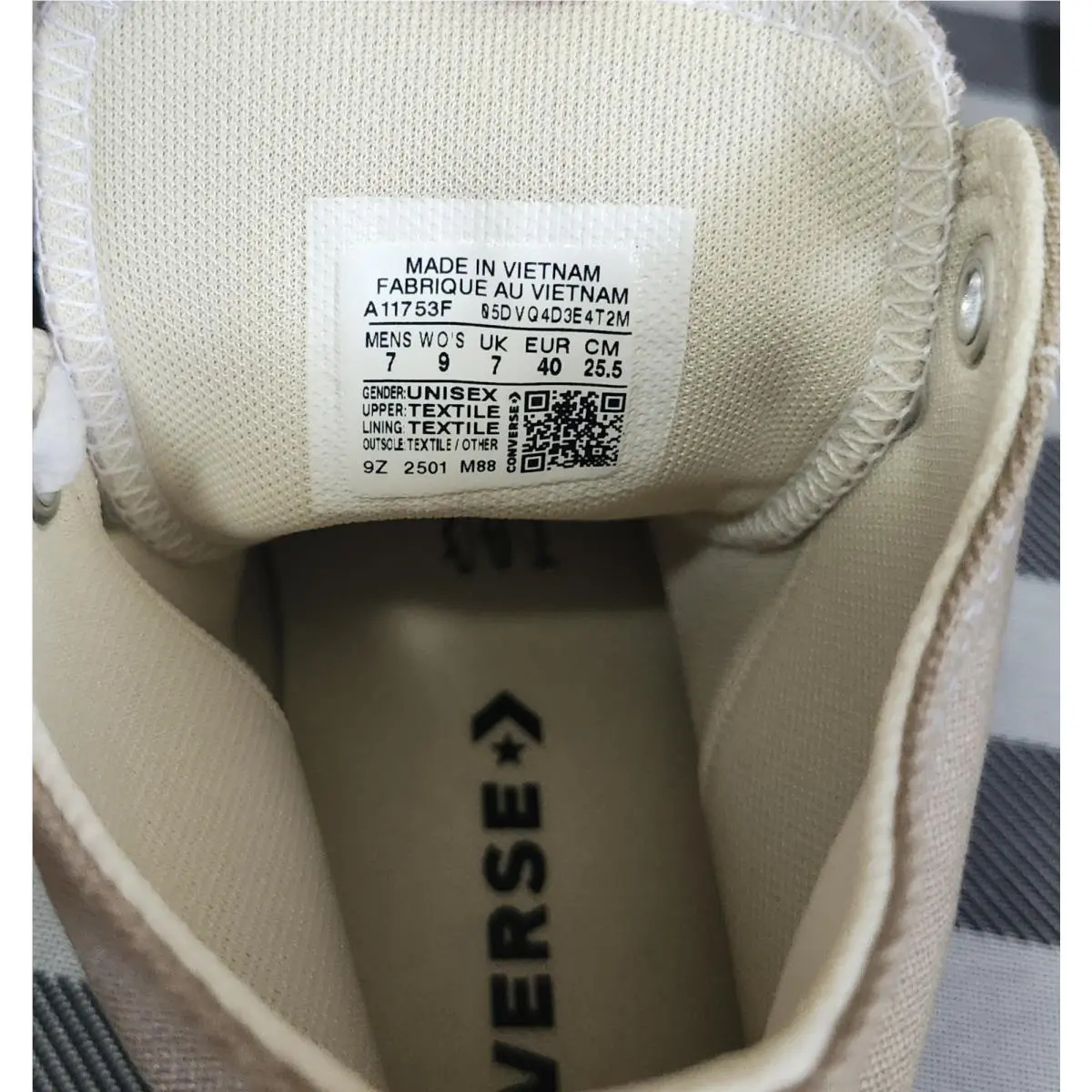Converse shoes - CONVERSE - A117553F - Beige 10