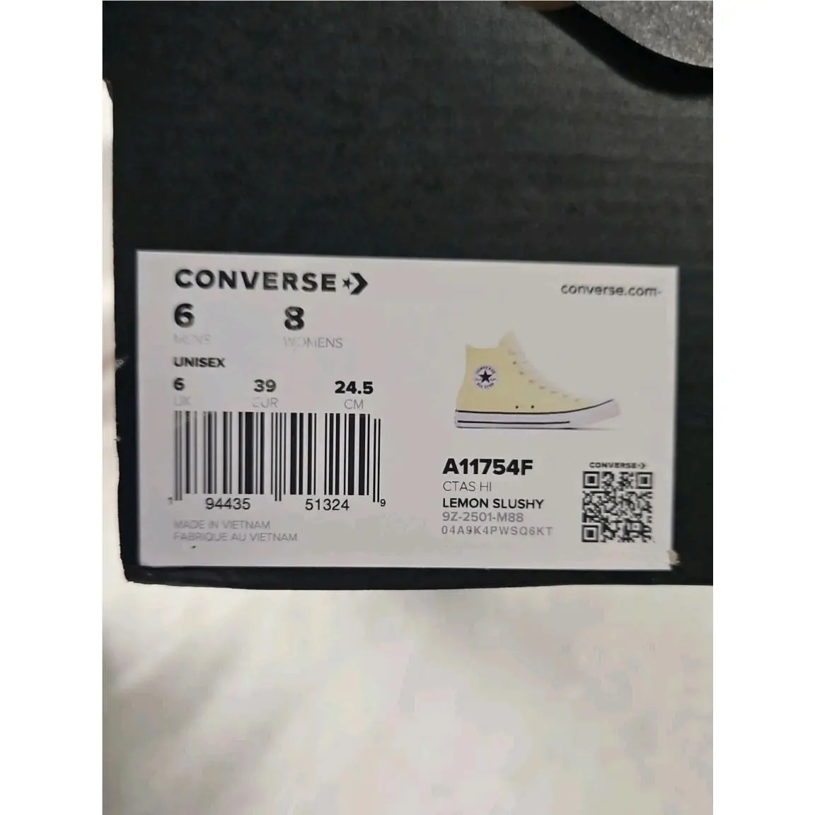 Converse shoes - Converse All Star Chucks - All Star Chucks - Yellow (UPC: 194435513249) 1