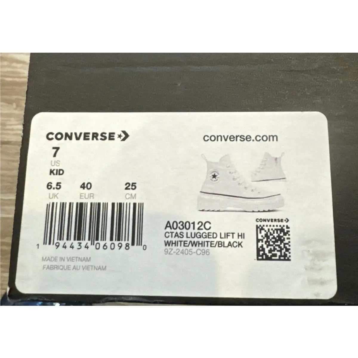 Converse shoes - Converse Chuck Taylor All Star Lift - White (UPC: 0194434060980) 4