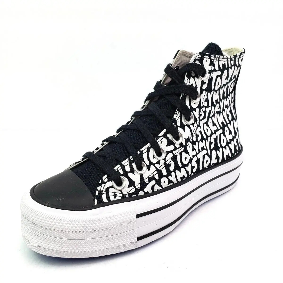 Converse shoes - Converse CTAS Double Stack Lift Hi - Black 0