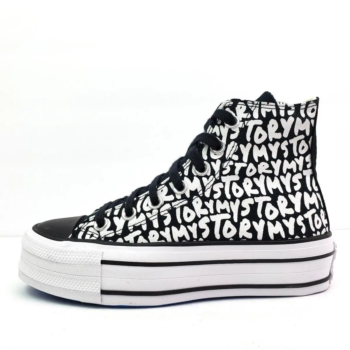 Converse shoes - Converse CTAS Double Stack Lift Hi - Black 2