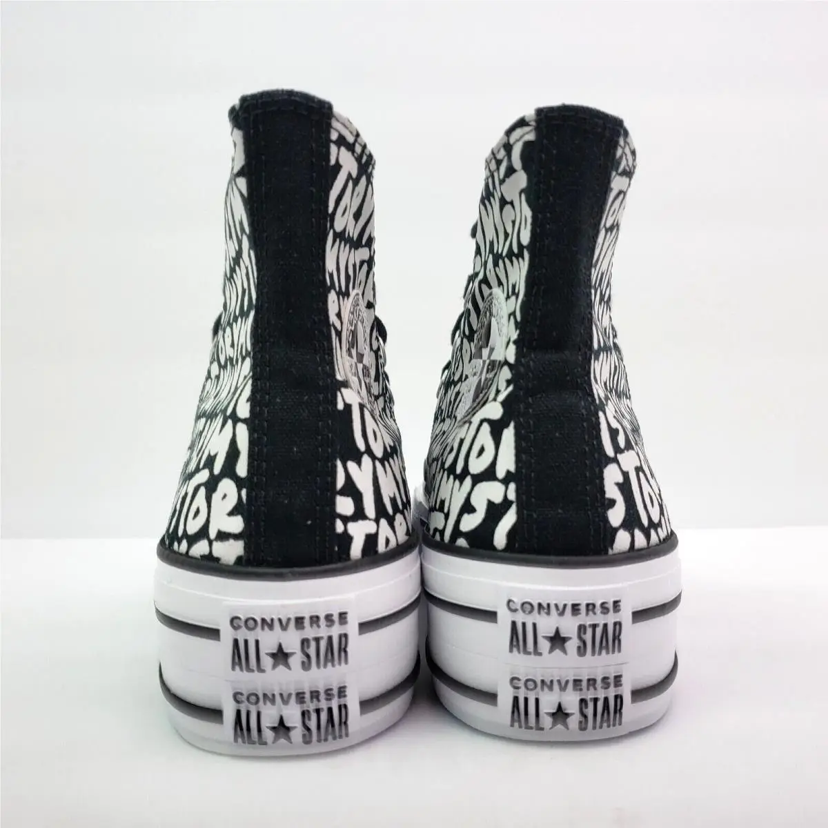 Converse shoes - Converse CTAS Double Stack Lift Hi - Black 4