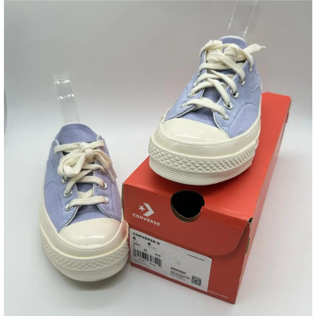 Converse Mules Women 6 Men 8 Serene Sapphire Chuck Taylor 70 Mule Slip On