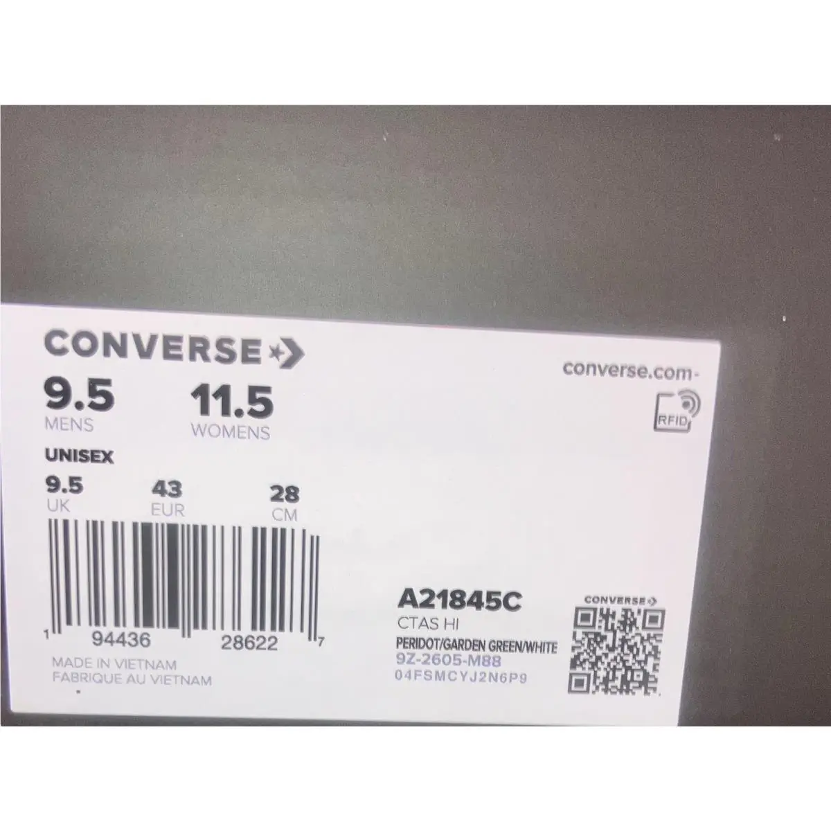Converse shoes - Converse Chuck Taylor - Chuck Taylor - Peridot / Garden Green 3