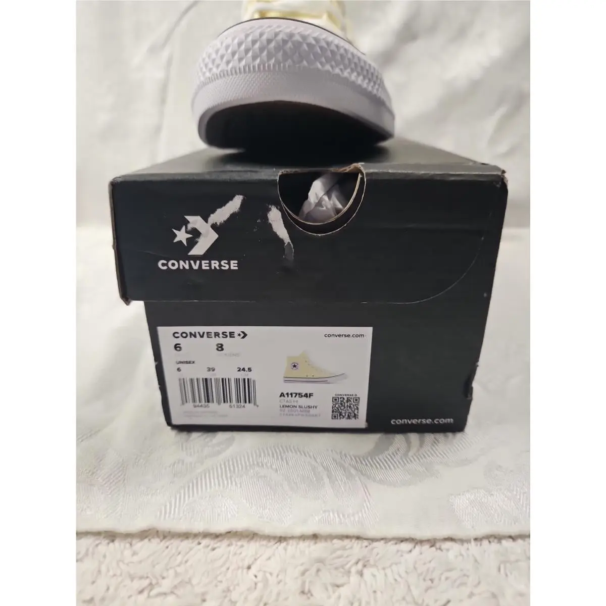 Converse shoes - Converse Chuck Taylor All Star High Top - Yellow (UPC: 194435513249) 0