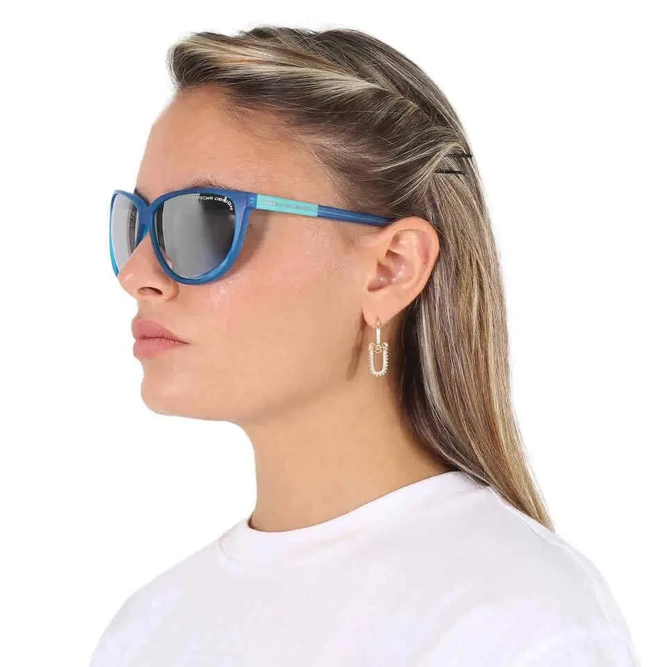 Design Grey Cat Eye Ladies Sunglasses P8588 E 61-13-135 by Porsche