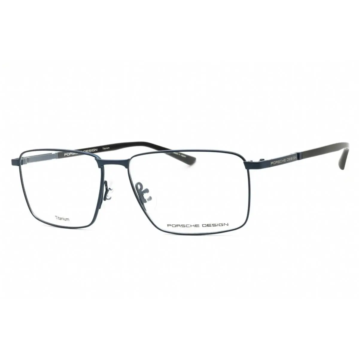 Design Men`s 55mm Dark Gunmetal Blue Eyeglasses P8729-55C by Porsche