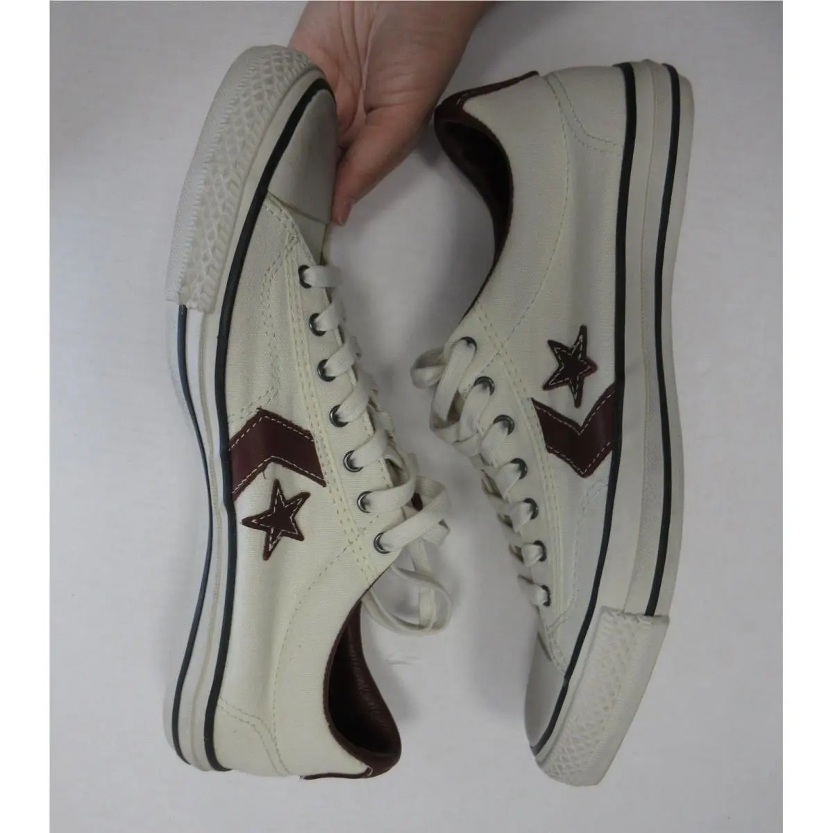 Converse shoes - Converse All Star Player OX - White 3