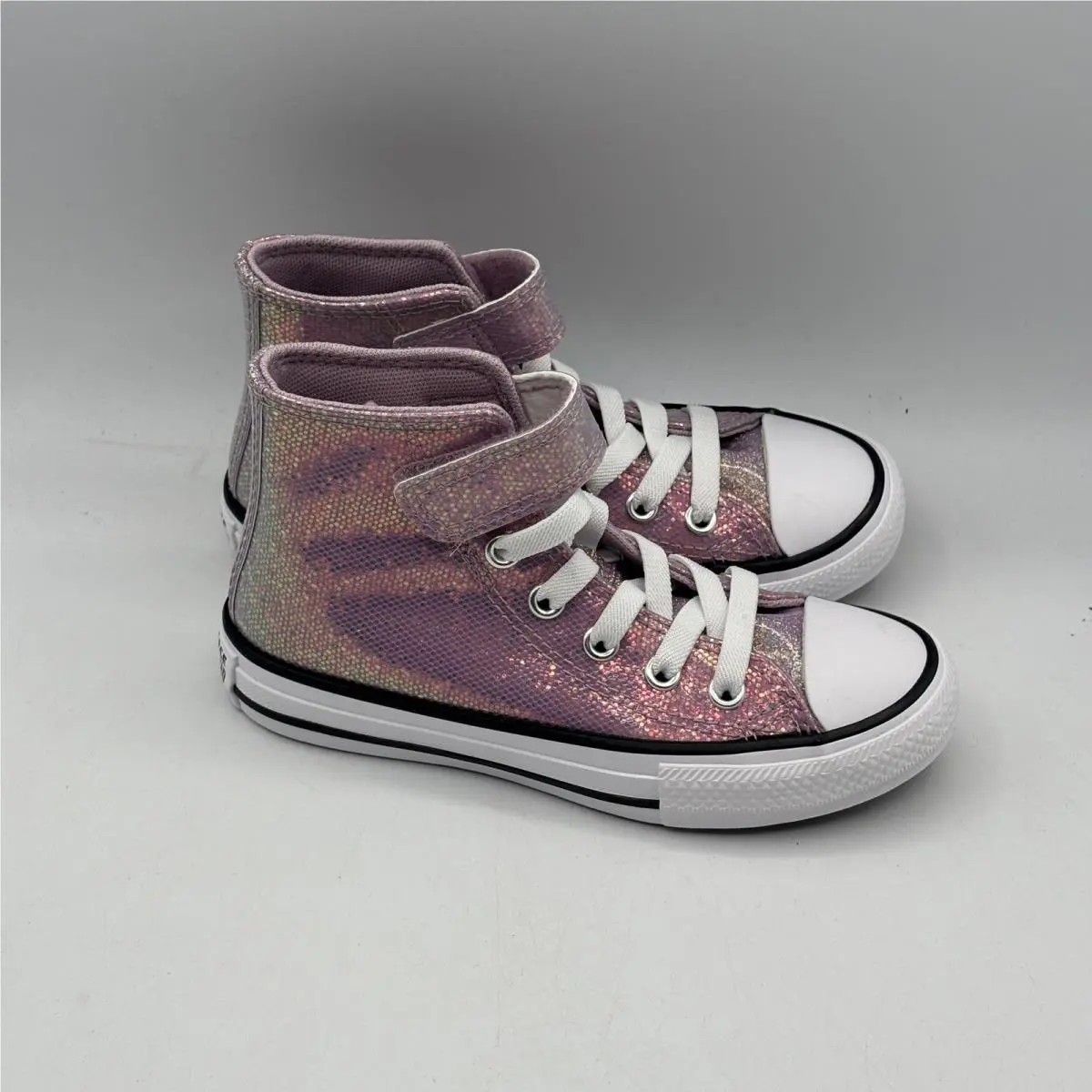 Converse Chuck Taylor All Star 1V Hi Kids 11 Altitude Lilac Glitter A14343C
