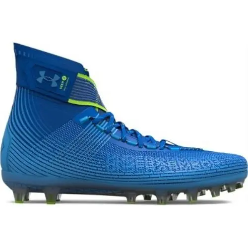 Under Armour Men`s Highlight MC Football Shoe Blue/blue/electric Blue - 3023716