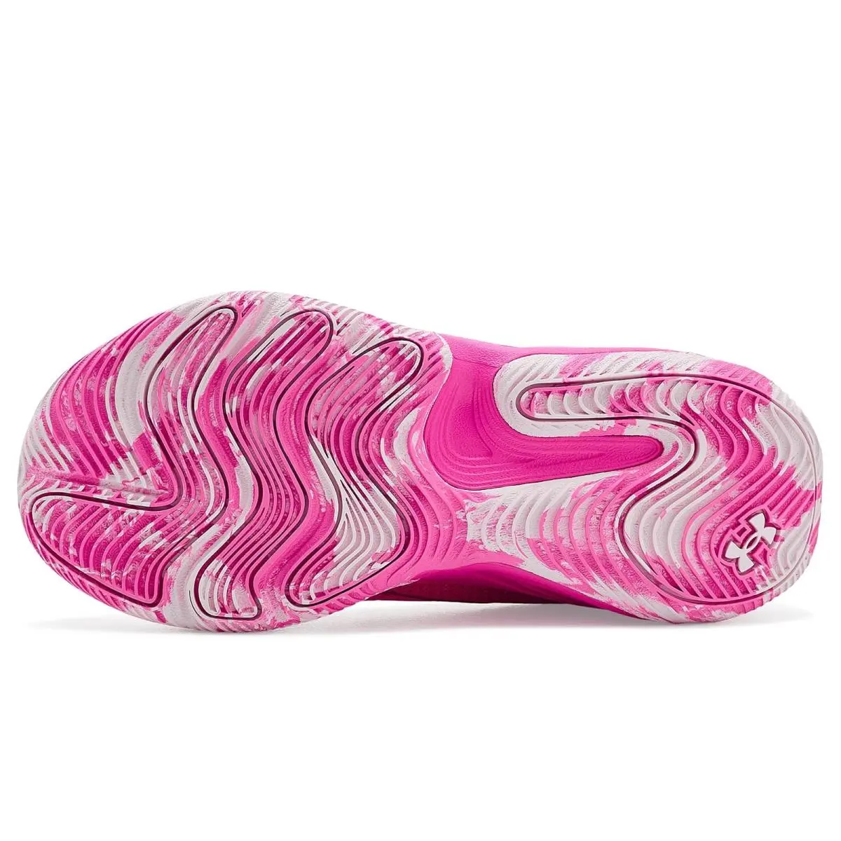 Under Armour shoes - Pink Frenzy/Prime Pink/Metallic Silver 3