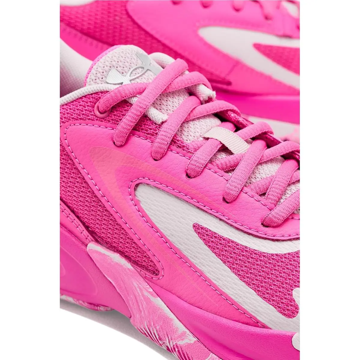 Under Armour shoes - Pink Frenzy/Prime Pink/Metallic Silver 11