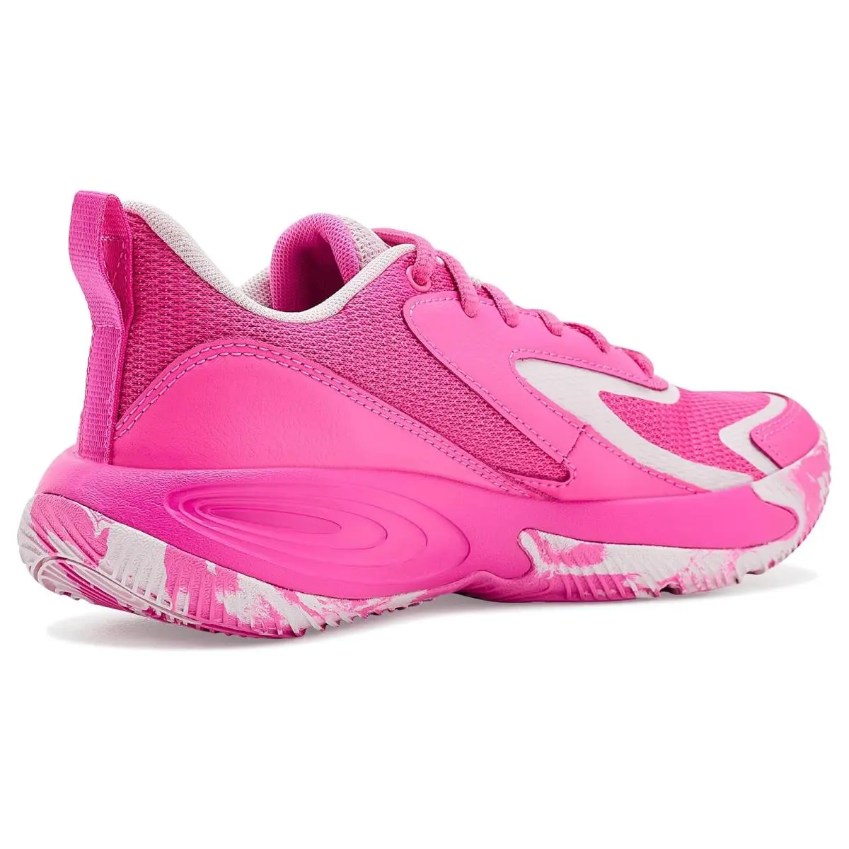 Under Armour shoes - Pink Frenzy/Prime Pink/Metallic Silver 8
