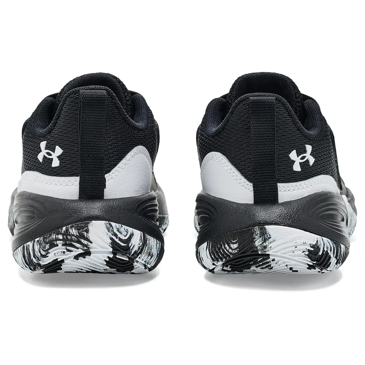 Under Armour shoes - Black/White/White 5
