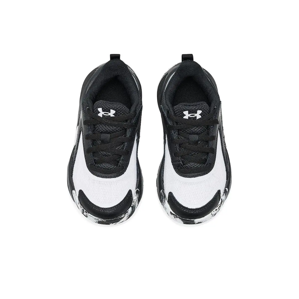 Under Armour shoes - Black/White/White 7