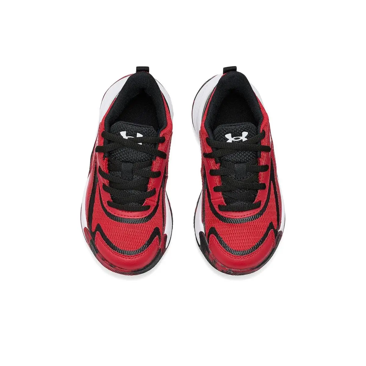 Under Armour shoes - Black/White/White 21