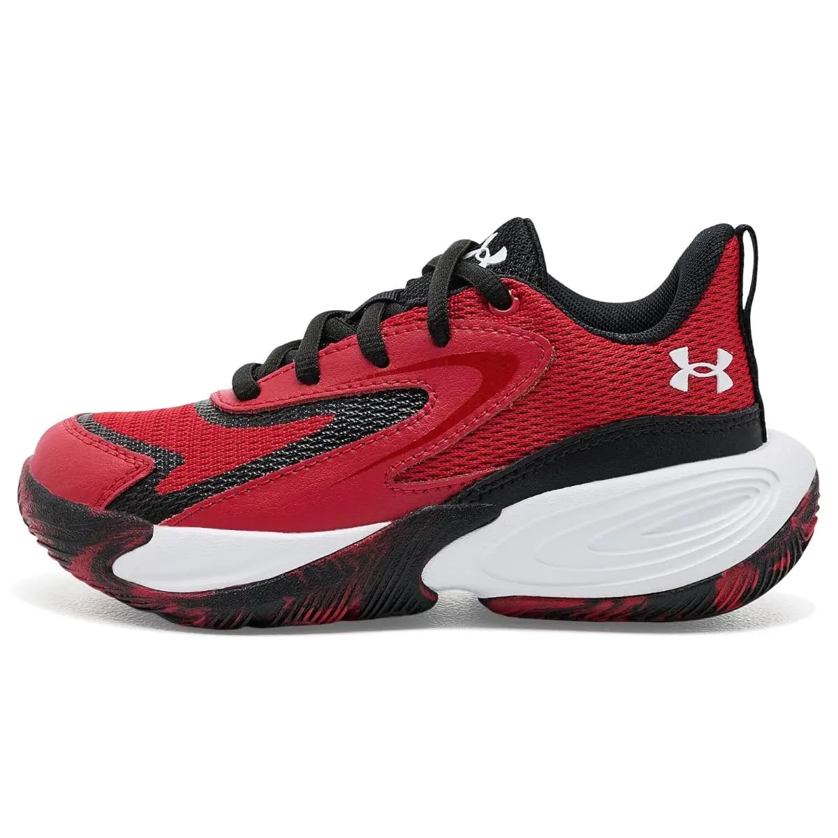 Under Armour shoes - Black/White/White 23