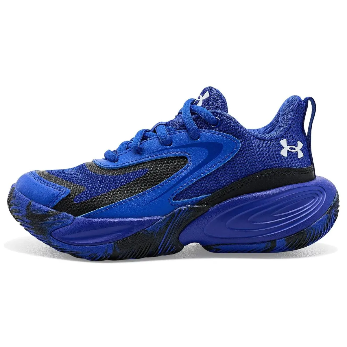 Under Armour shoes - Black/White/White 30