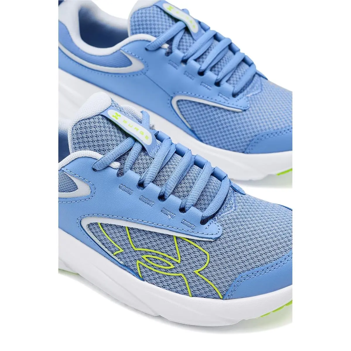 Under Armour shoes - Blue Float/Spackle Blue/Green Citrine 4