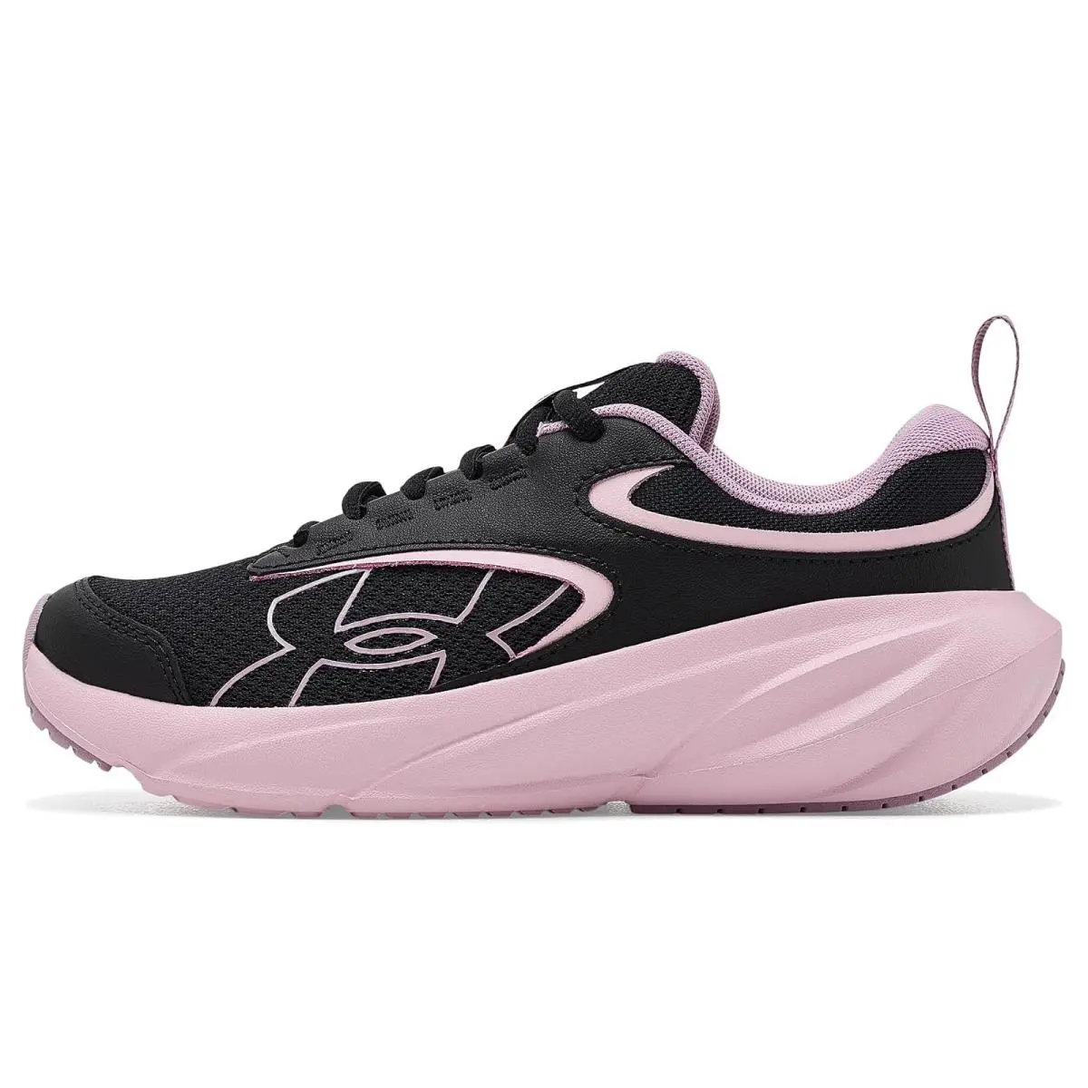 Under Armour shoes - Black/Prime Pink/Mauve Pink 9