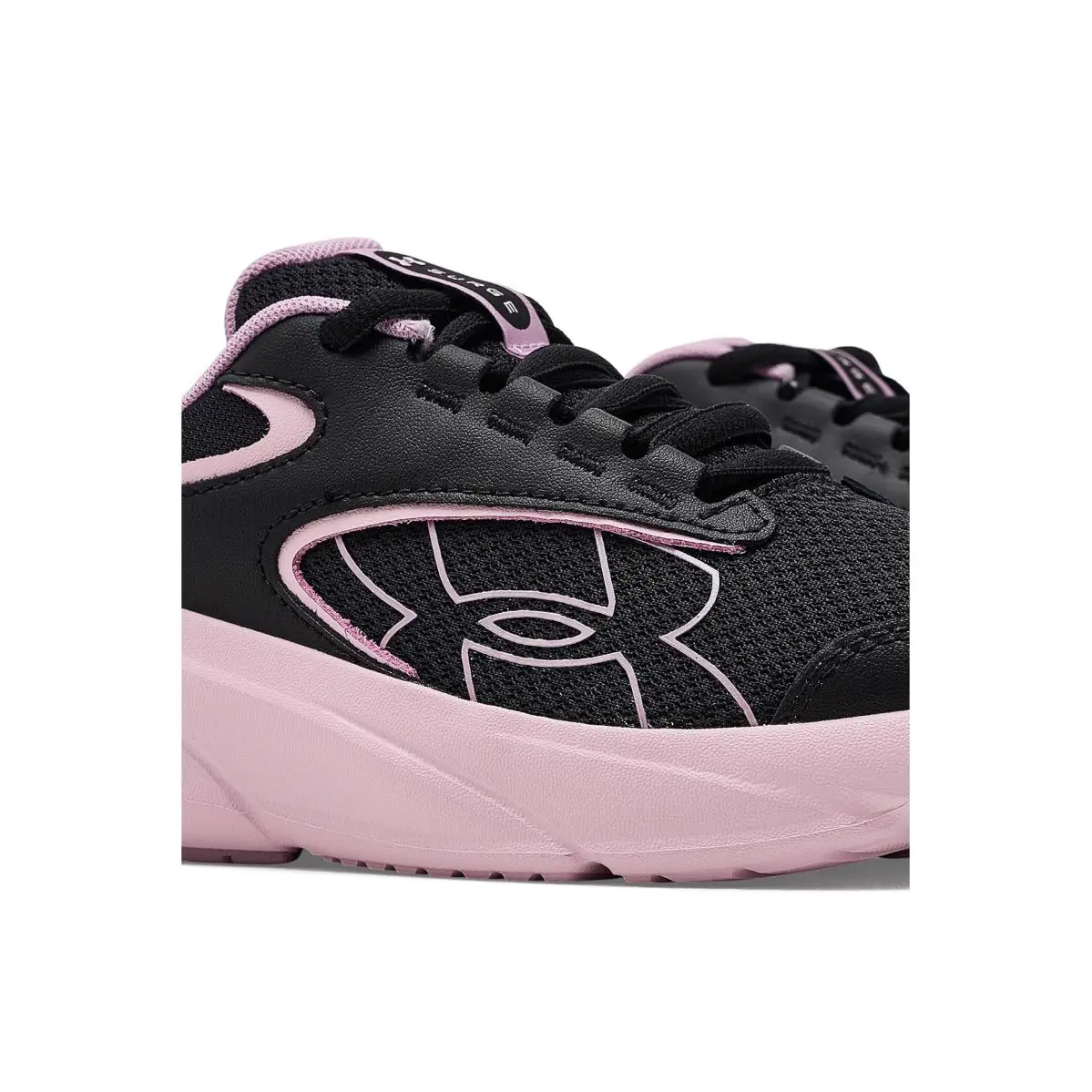 Under Armour shoes - Black/Prime Pink/Mauve Pink 11