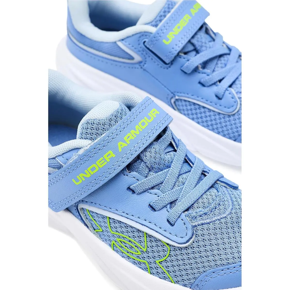 Under Armour shoes - Blue Float/Spackle Blue/Green Citrine 4