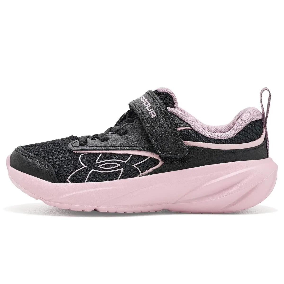 Under Armour shoes - Black/Prime Pink/Mauve Pink 9