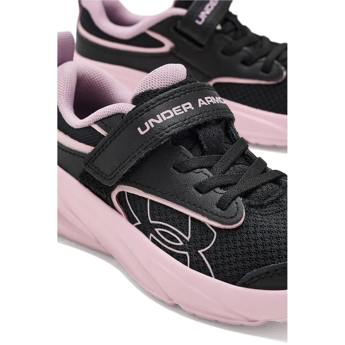 Under Armour shoes - Black/Prime Pink/Mauve Pink 11