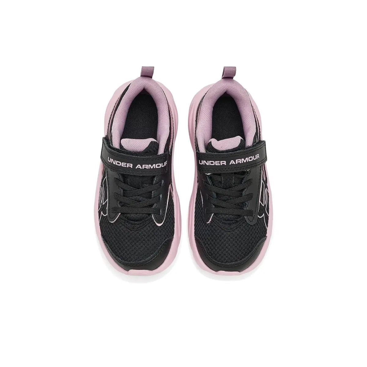 Under Armour shoes - Black/Prime Pink/Mauve Pink 7