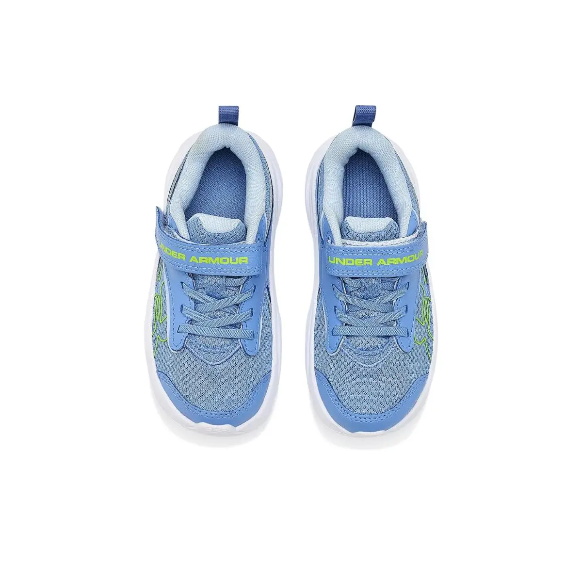 Under Armour shoes - Blue Float/Spackle Blue/Green Citrine 7