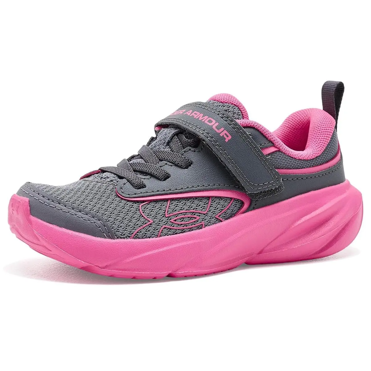 Under Armour shoes - Black/Prime Pink/Mauve Pink 27