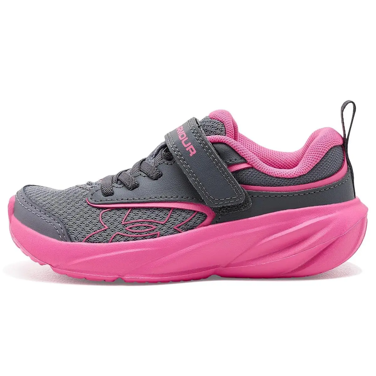 Under Armour shoes - Black/Prime Pink/Mauve Pink 30