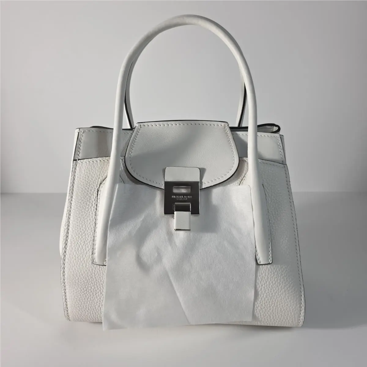 Michael Kors Collection Women`s Bandcroft Top Handle Leather Satchel