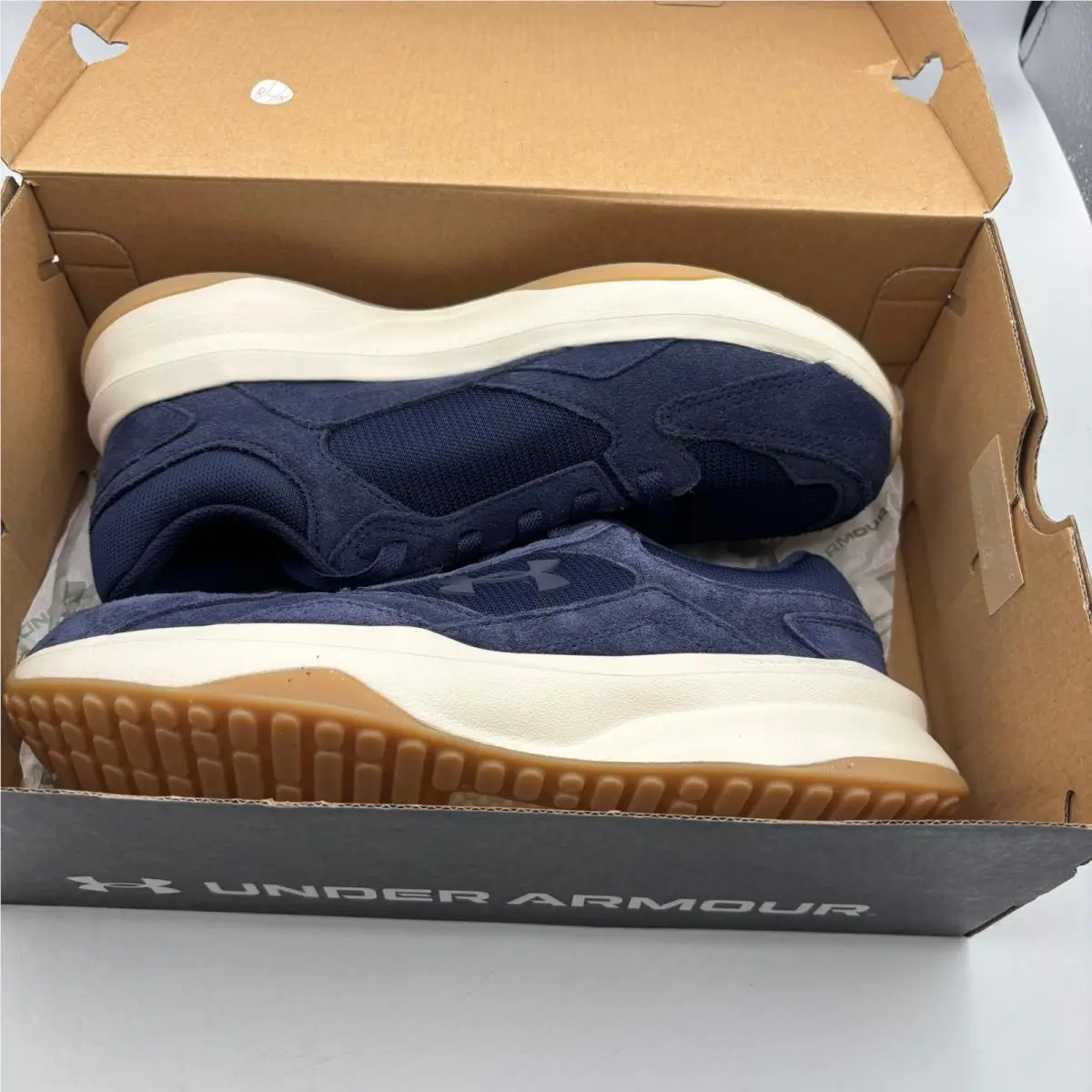 Under Armour shoes - UA Edge Suede - Edge Suede - Blue 5