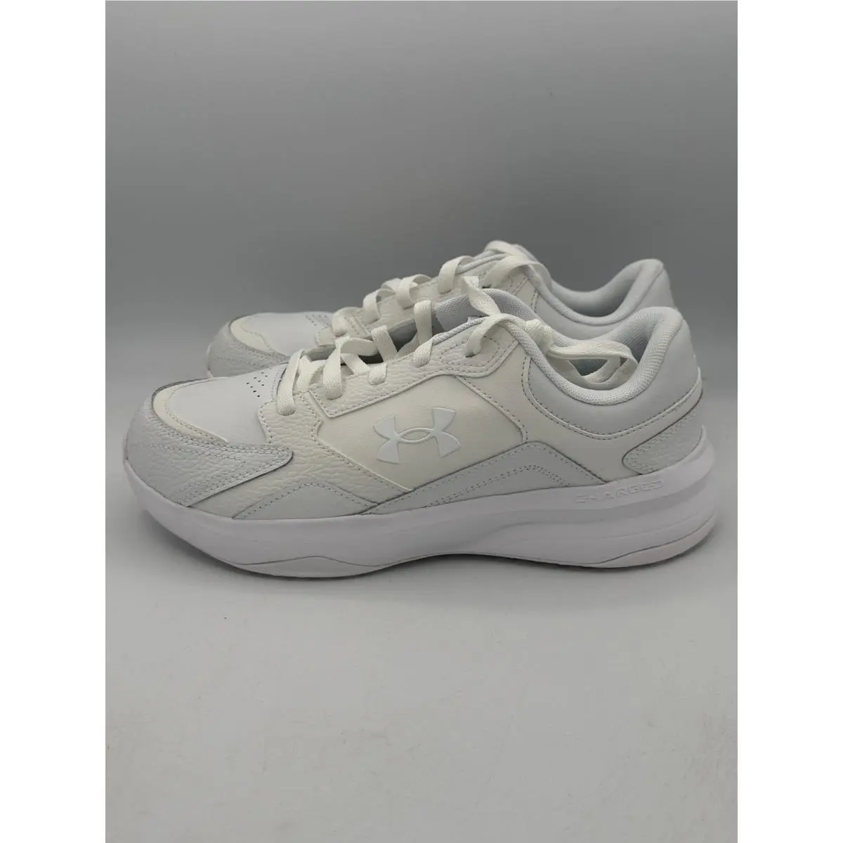 Under Armour shoes - UA Edge LTHR 4E - Edge LTHR - White 2